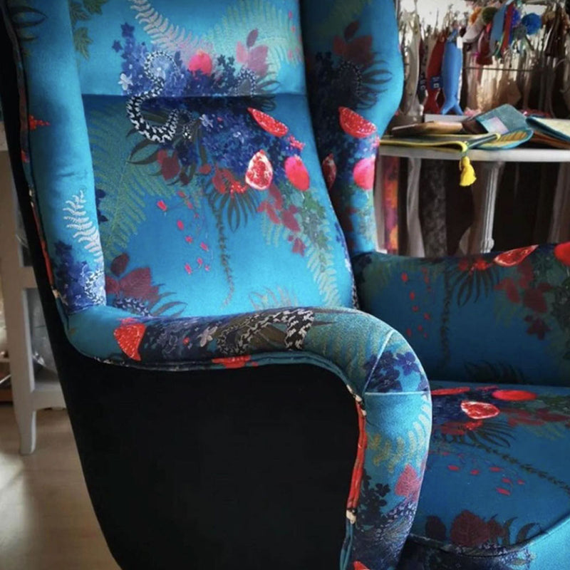 Velvet Fabric for Interiors, Upholstery and Soft Furnishings by Designer, Becca Who