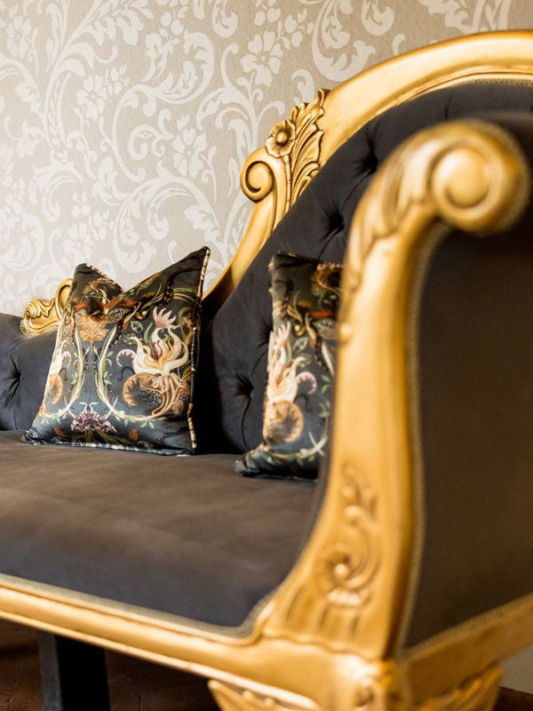 Commercial Interiors Designer Fabrics by Becca Who at Ellingham Hall Luxury Wedding Venue
