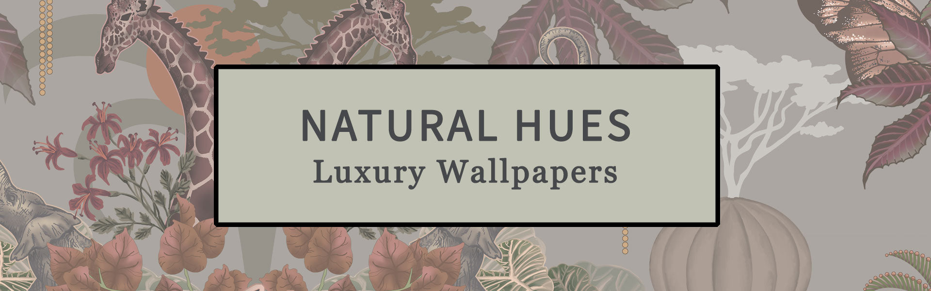 Natural Wallpapers by British Wallpaper Designer Becca Who for Luxury Interiors