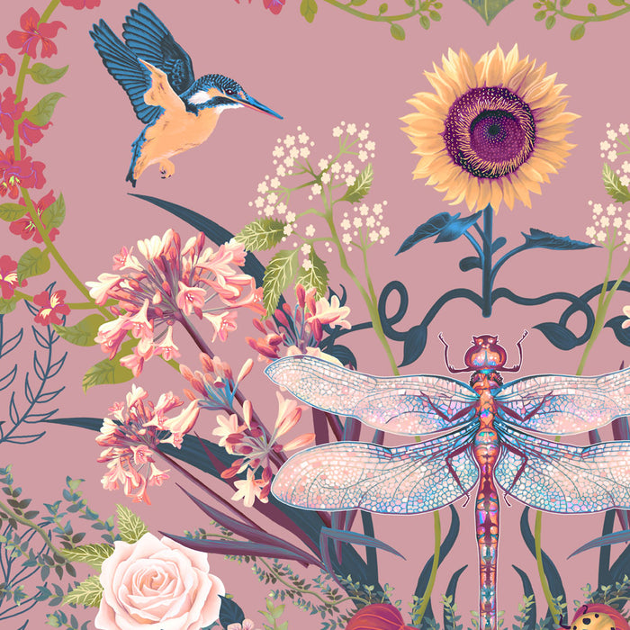 Garden Treasures in Pink | Wall Art Print