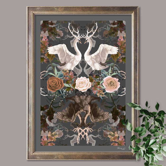 Swan Song in Soirée | Art Print