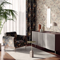 Earthy Natural Luxury Designer Wallpaper Serpentwined by Becca Who