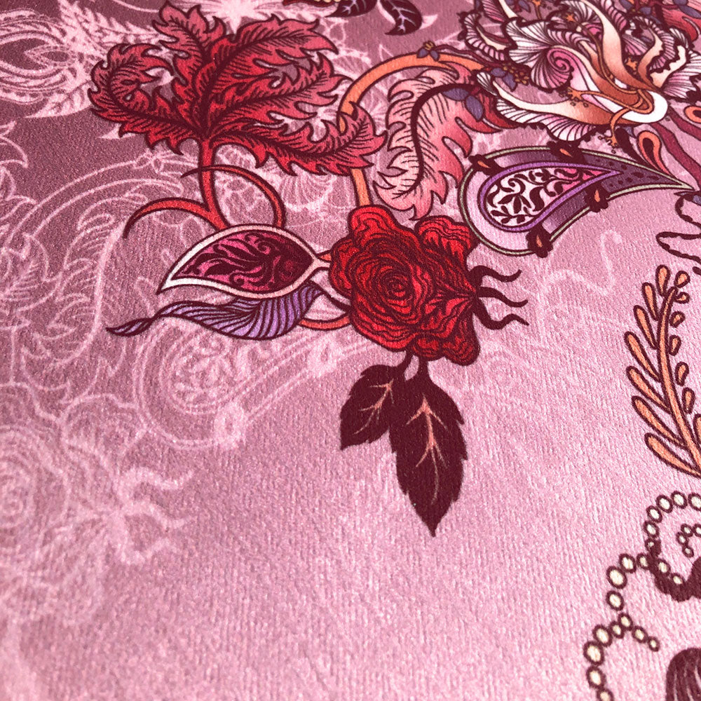 Eden in Bloom | Velvet Fabric Sample