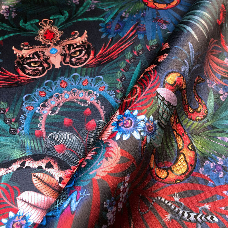 Velvet Patterned Furnishing Fabric to Transform Your Interiors
