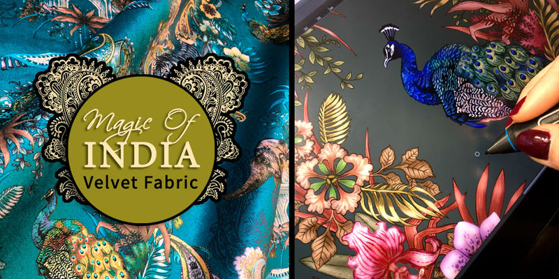 Designer Fabric for Upholstery and Soft Furnishings by Becca Who