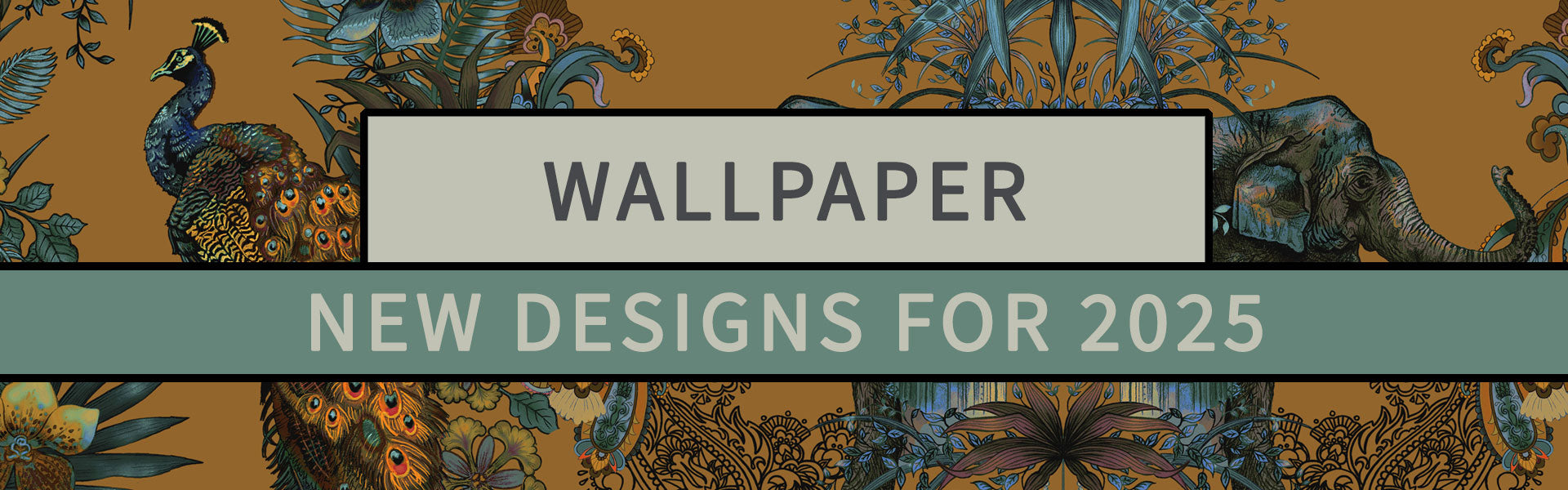 Patterned Luxury Designer Wallpaper from Becca Who for Statement, Bold Home & Commercial Interiors