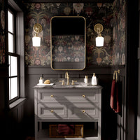 Dark Decor Charcoal African Animals Luxury Wallpaper by Becca Who