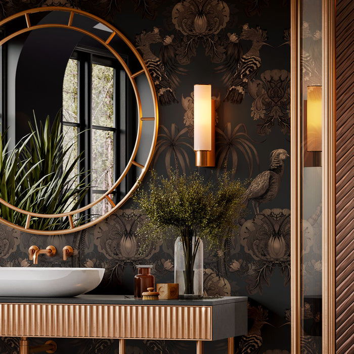 Dark Statement Wallpaper for Luxury Interiors by UK Designer, Becca Who