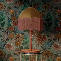 Sage Jade Green Floral Wallpaper Vintage Style Decor