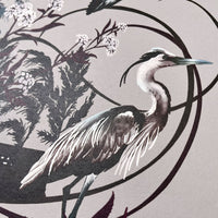 Grey Art Wallpaper for Country Interiors by Designer Becca Who