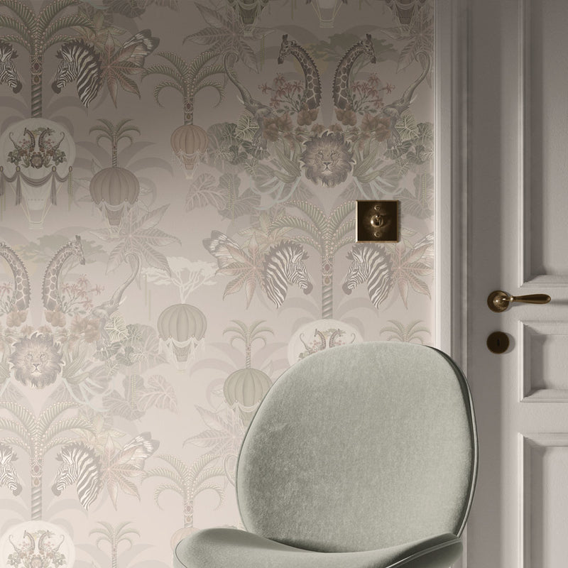 Elegant Ivory Luxury Designer Wallpaper by Becca Who