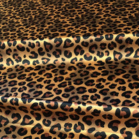 Leopard Print Velvet Furnishing Fabric for Timeless Glamour