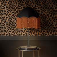 Leopard Print Wallpaper Gold Patterned Luxury Wallcovering by Designer, Becca Who