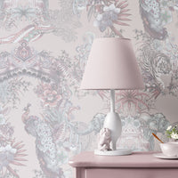 Light Pink Pretty Designer Wallpaper by Becca Who