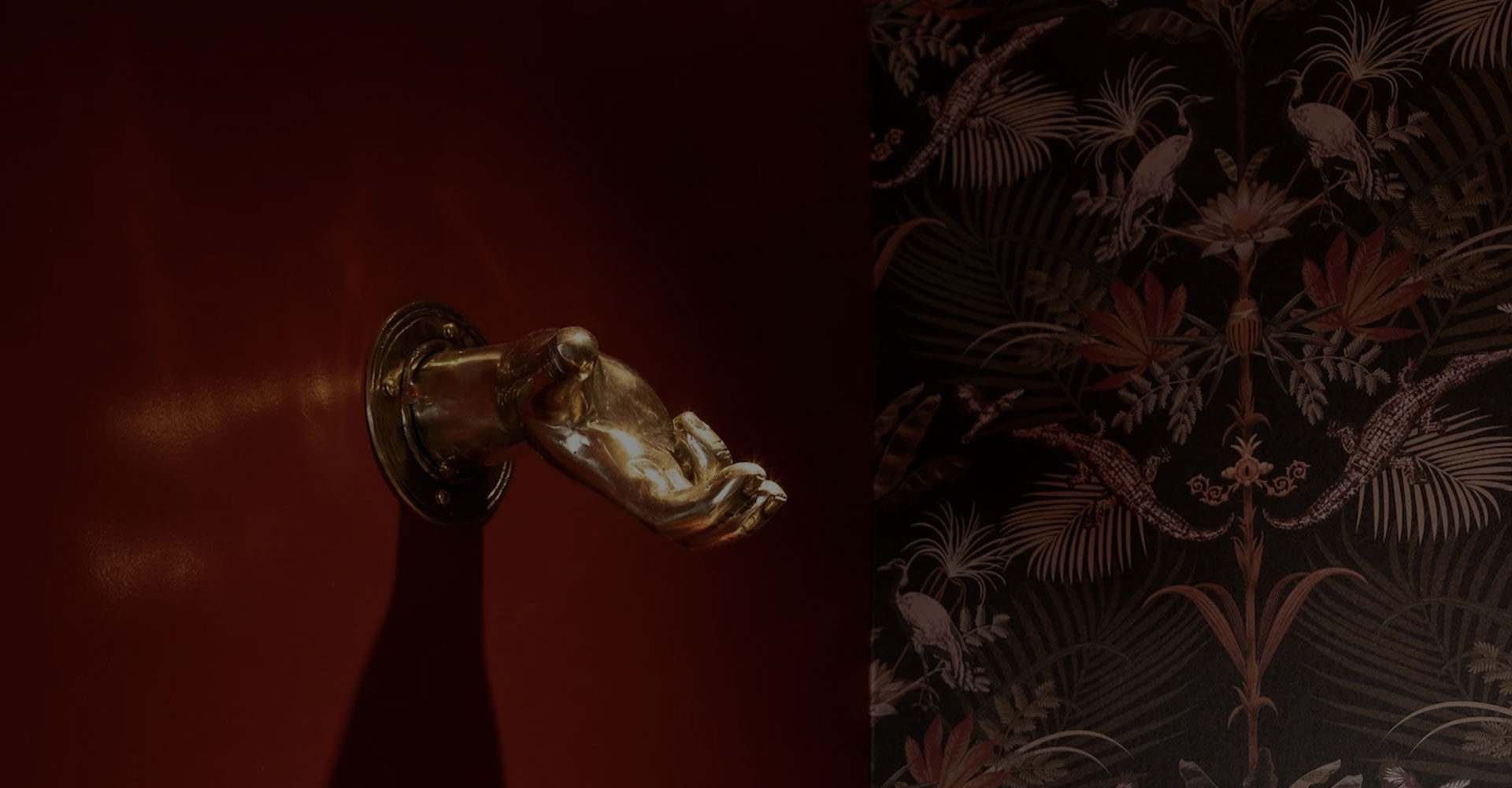 Luxury Hospitality Interior Design with Wallpaper by Designer Becca Who