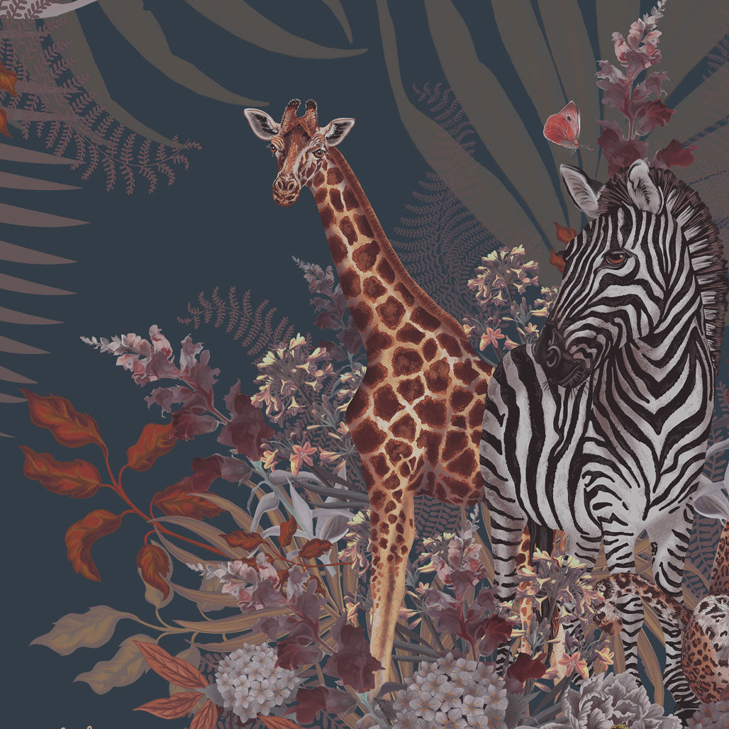 Wild Blooms in Everdusk | Wallpaper Sample