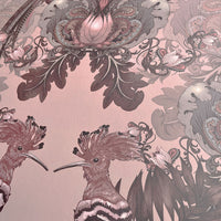 Rose Pink Bold Patterned Luxury Wallpaper by Becca Who