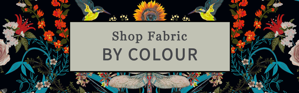 Colourful, Patterned Fabrics for Interiors by Becca Who