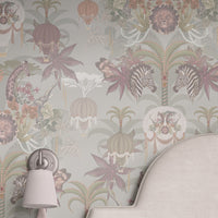 Elegant Statement Wallpaper Decor by UK Designer, Becca Who