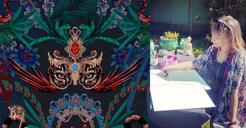 Becca Who | Designer Fabric for Interiors & Luxury Wallpaper