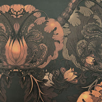 Dark Decor Statement Wallpaper for Luxury Interiors by UK Designer, Becca Who