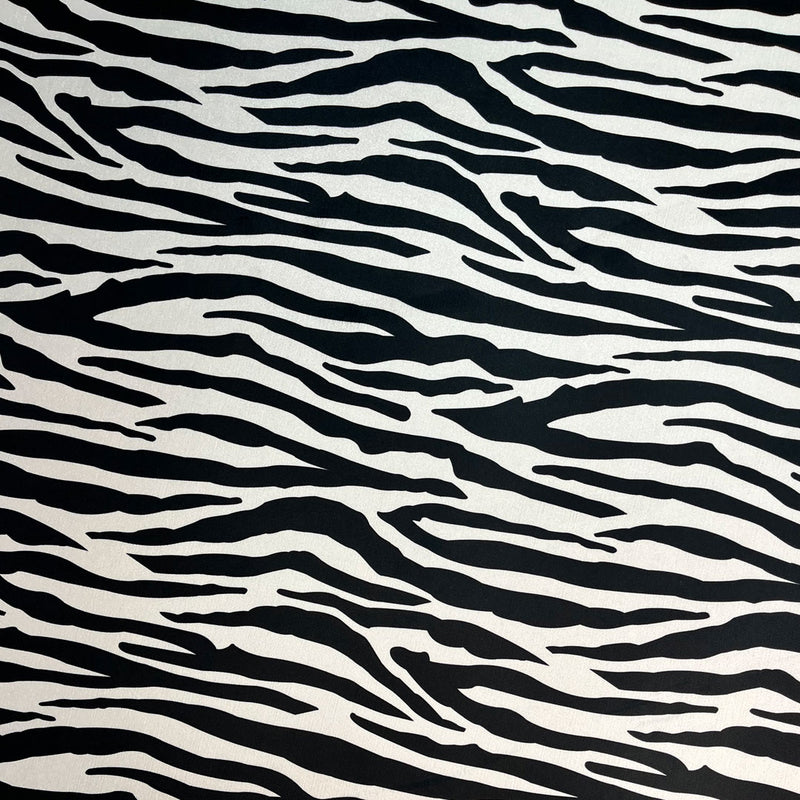 Zebra Print Velvet Furnishing, Upholstery & Curtain  Fabric by Designer, Becca Who