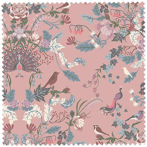 Aviana Fabric by the Metre in Rose Pink by Becca Who