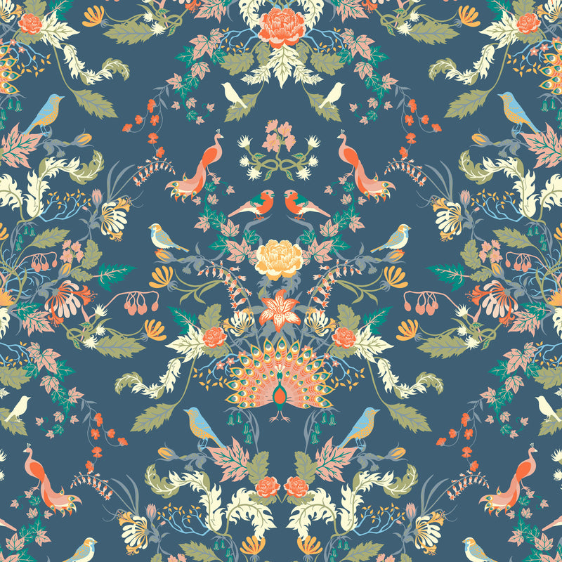 Aviana in Wildflowers | Non FR | 1 Half Metre Velvet Fabric
