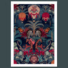 Balloon Safari in Blue | Wall Art Print