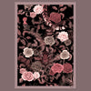 Bengal Rose Garden in Dusky Pink | Wall Art Print