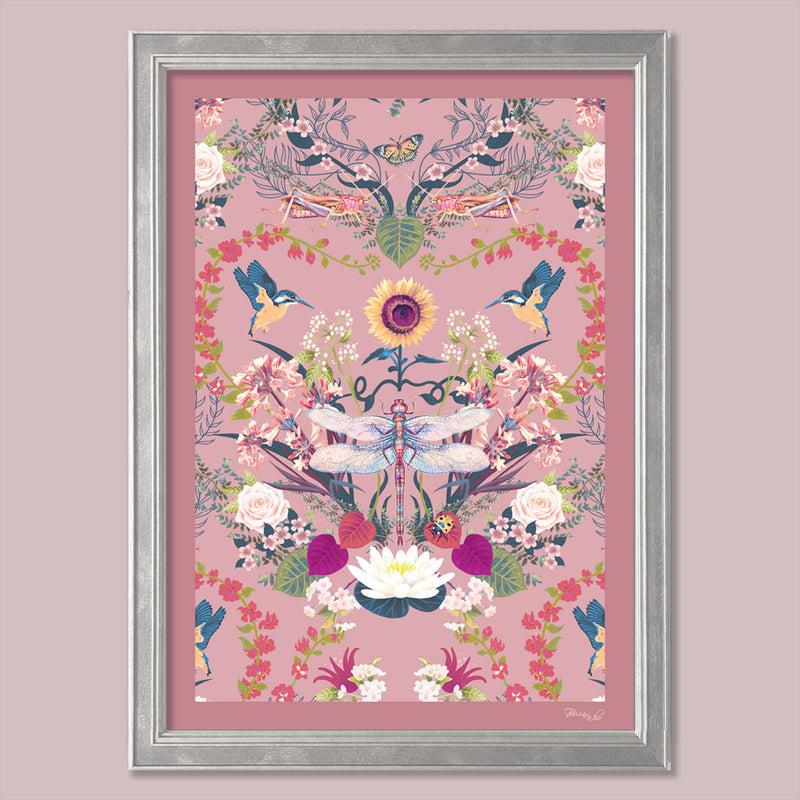Garden Treasures in Pink | Art Print