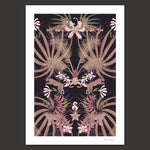 Leopard Luxe in Blush & Black | Art Print