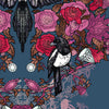 Magpie Love in Violet | Art Print