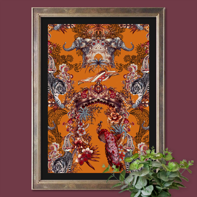 Magic Of India in Turmeric | Art Print