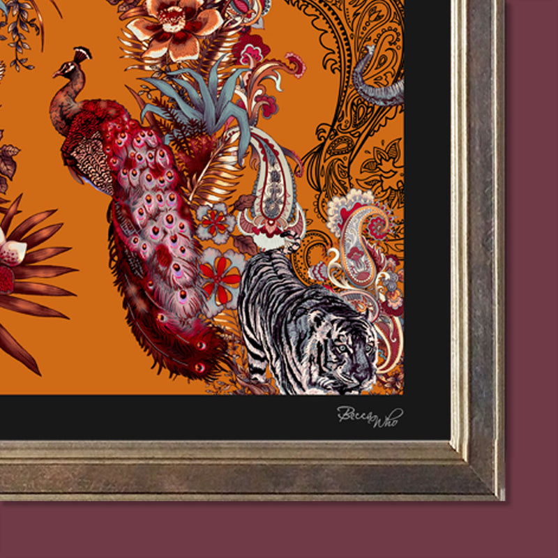 Magic Of India in Turmeric | Art Print