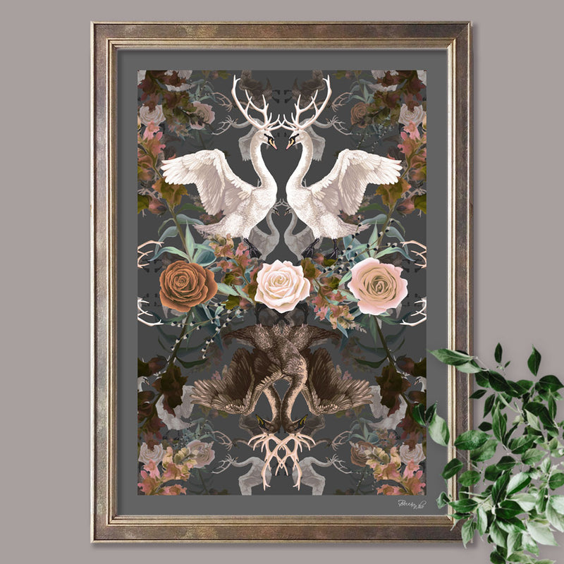 Swan Song in Soirée | Art Print