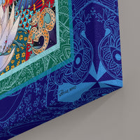 Becca Who Canvas Wall Art Print Tree Of Life Colourful Spiritual Decor Details