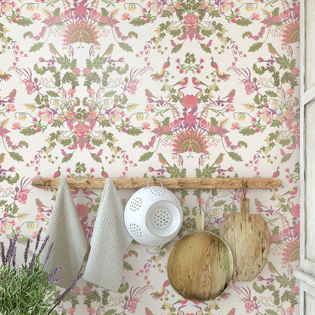 Vintage kitchen online wallpaper