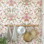 Aviana Pastel Luxury Vintage Style Wallpaper by Becca Who