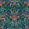 Aviana Wallpaper in Teal Gala by Becca Who