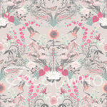 Garden Treasures in Pink Pearl | Wallpaper Sample