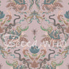 Serpentwined in Blush Pink | Luxury Designer Wallpaper