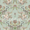 Serpentwined in Pale Moss | Wallpaper Sample
