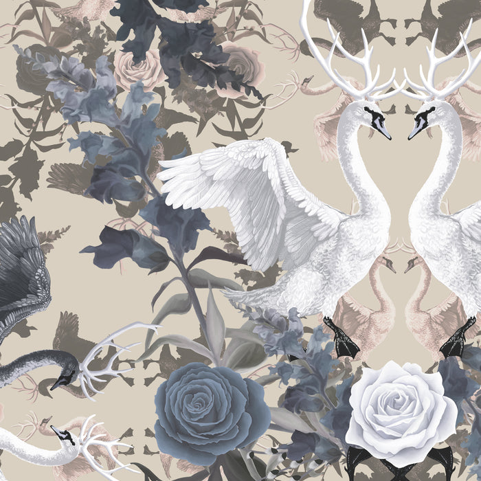Swan Song in Daydream | Wallpaper Sample