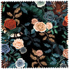 Bengal Rose Garden in Fierce | Non FR | 1 Half Metre Velvet Fabric