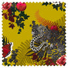 Forbidden Fruit in Ochre | Velvet Fabric Sample