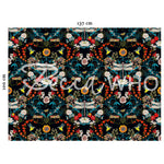 Pattern repeat of interiors fabric by the metre by Becca Who