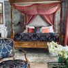  Becca Who Serpentwined velvet fabric in Maximalist bedroom hotel interior design