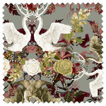 Swan Song in Enchanting | Velvet Fabric Sample