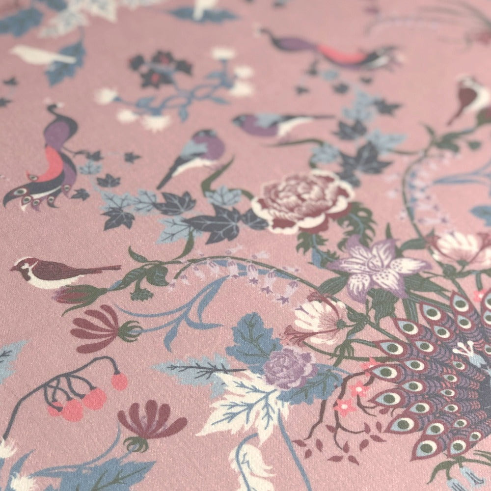 Aviana Fabric by the Metre in Rose Pink by Becca Who